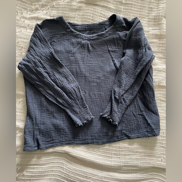 Boutique Zoe Smocked Set in *light blue*, medium - Picture 4 of 5